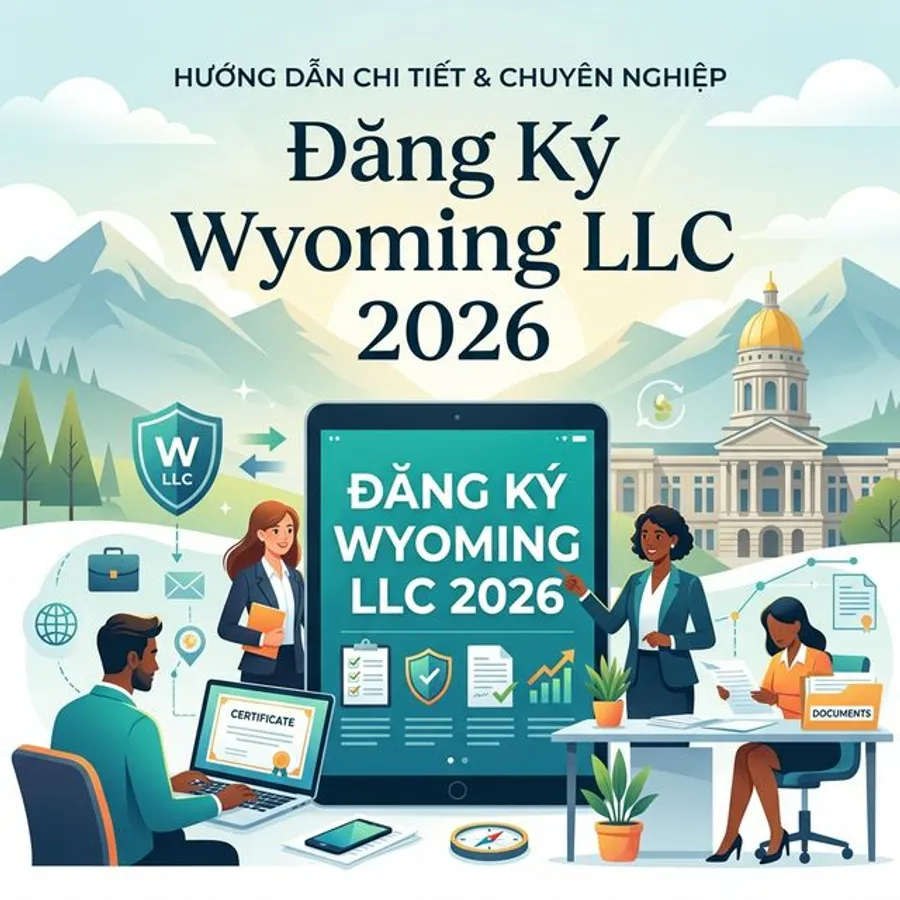 Wyoming LLC: Ưu Điểm, Chi Phí Thực Tế Và Cách Đăng Ký (2026)